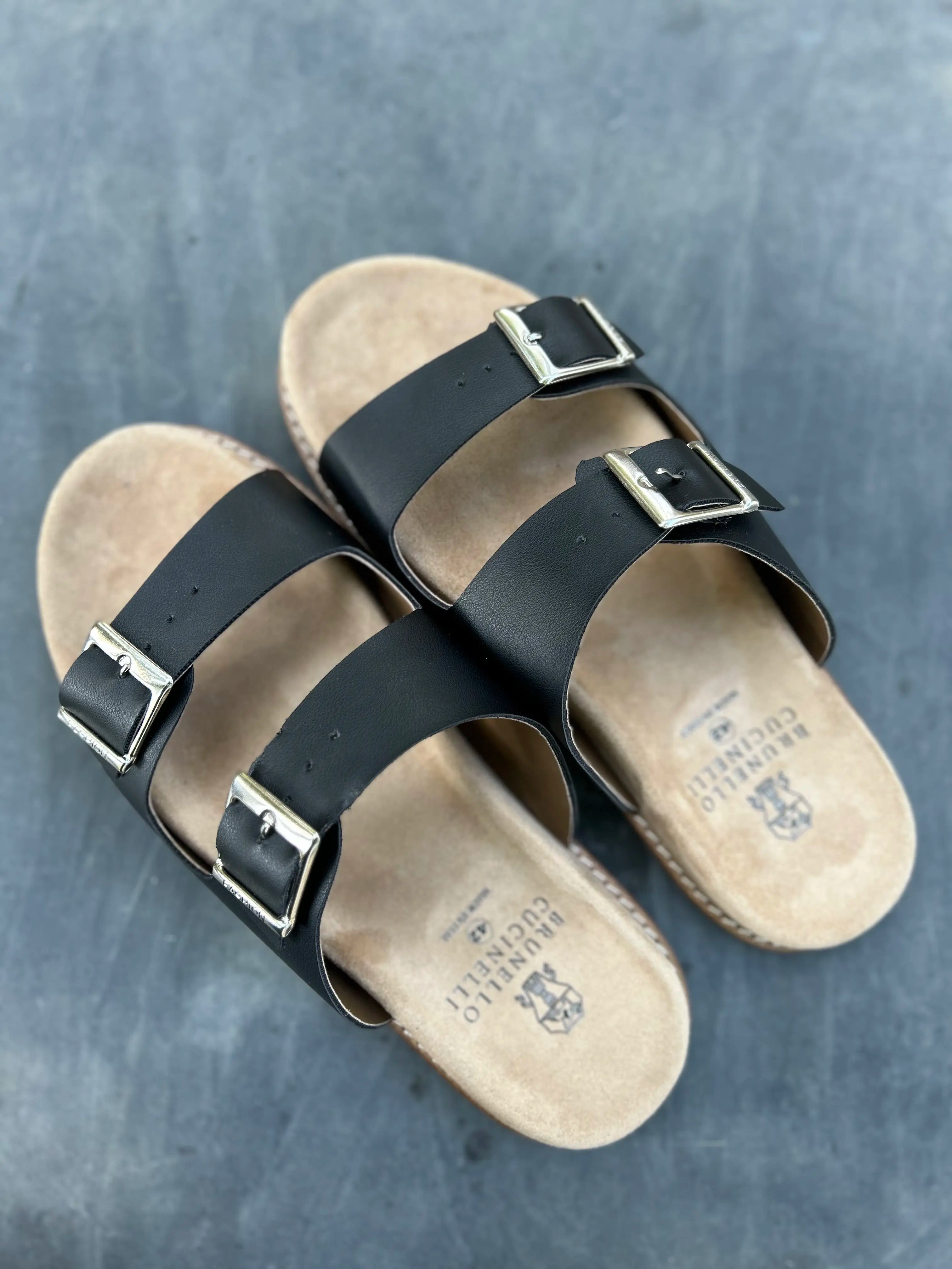 brunello cucinelli Sandales cuir